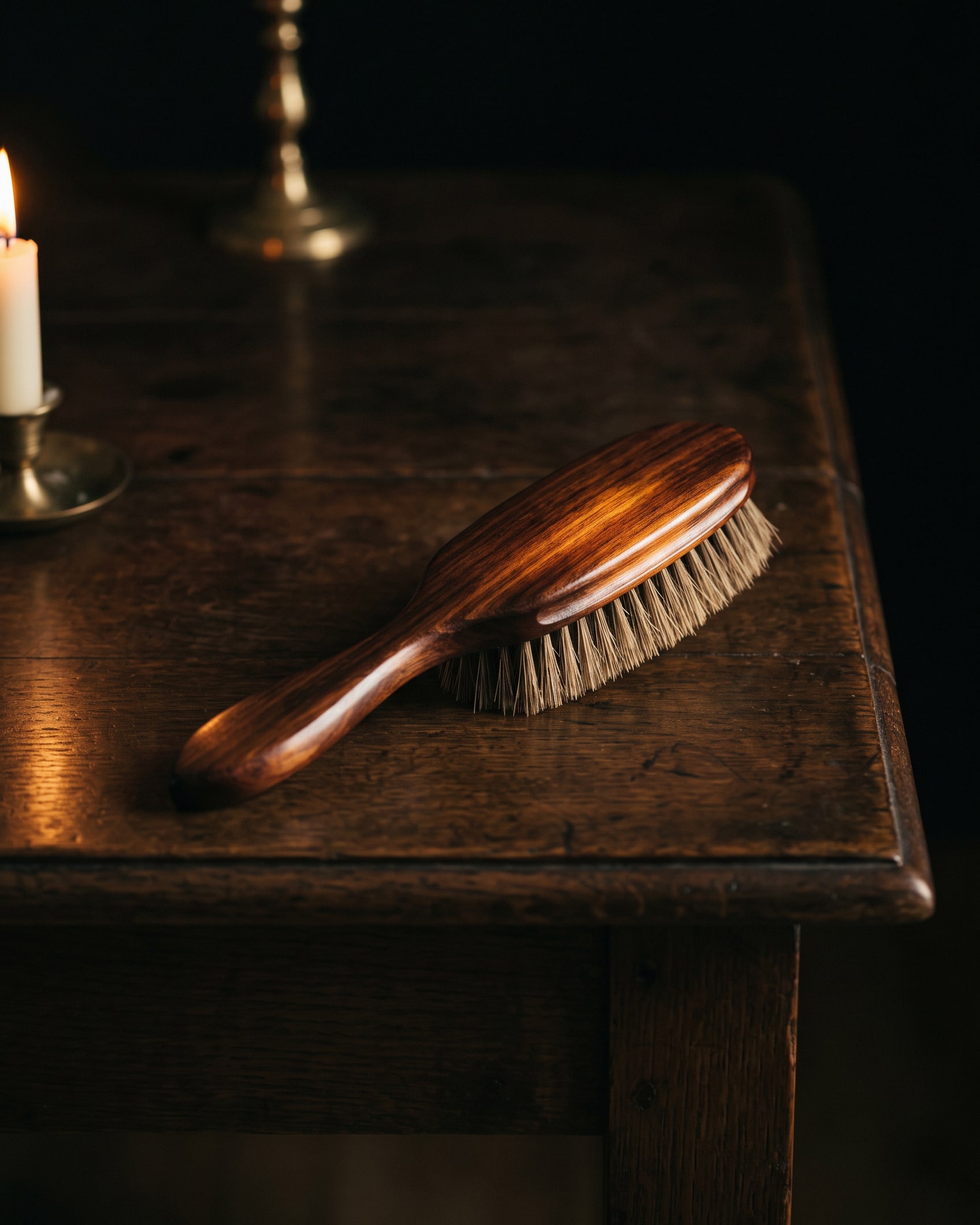 The Garment Brush, Dark Walnut